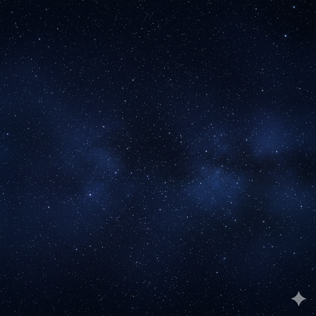 Deep space stars background
